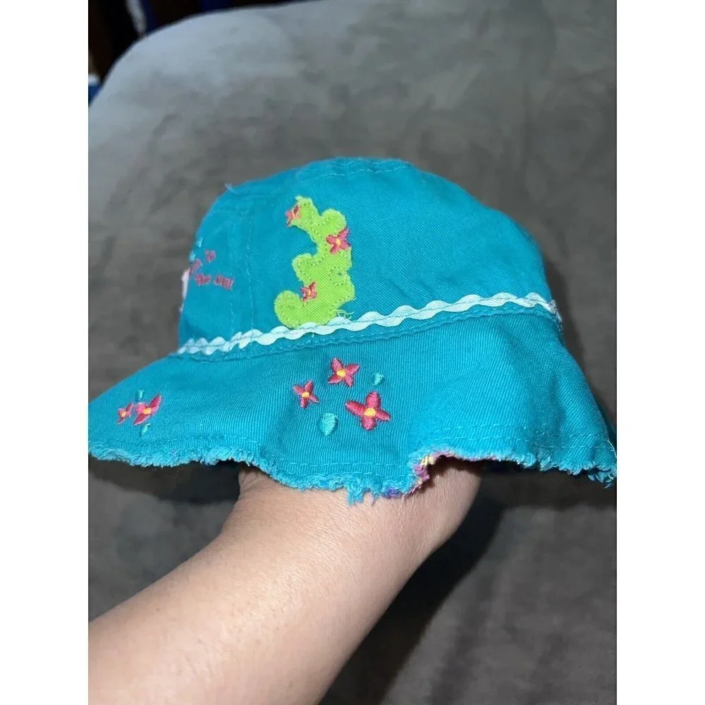 STEPHEN JOSEPH Kids Child Bucket Hat Beach Fishing Fish Under The Sea Co